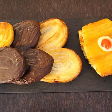 Pastelería Dieste hojaldres con chocolate