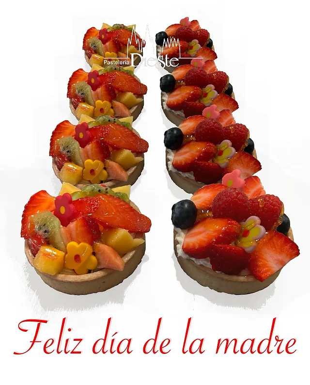 Tartaletas en la Pastelería Dieste 