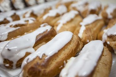 Pastelería Dieste pastelillos con crema